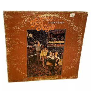 Three Dog Night It Ain't Easy (Vinyl, 1970) Dunhill DS-50078 Good+ LP Record